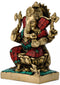 Lord Ganesha Seated on Lotus